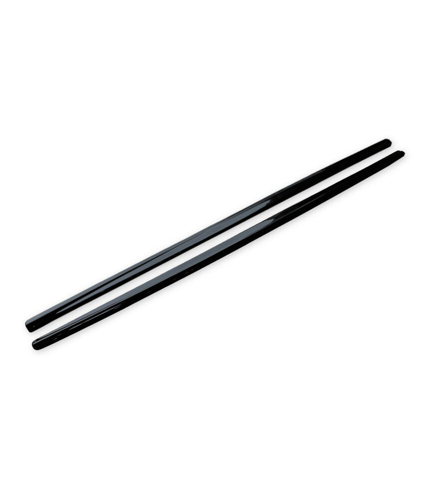 GLOSS BLACK SIDE BLADES EXTENSION M PERFORMANCE FOR BMW 1 2 SERIES F20/21 F22/23