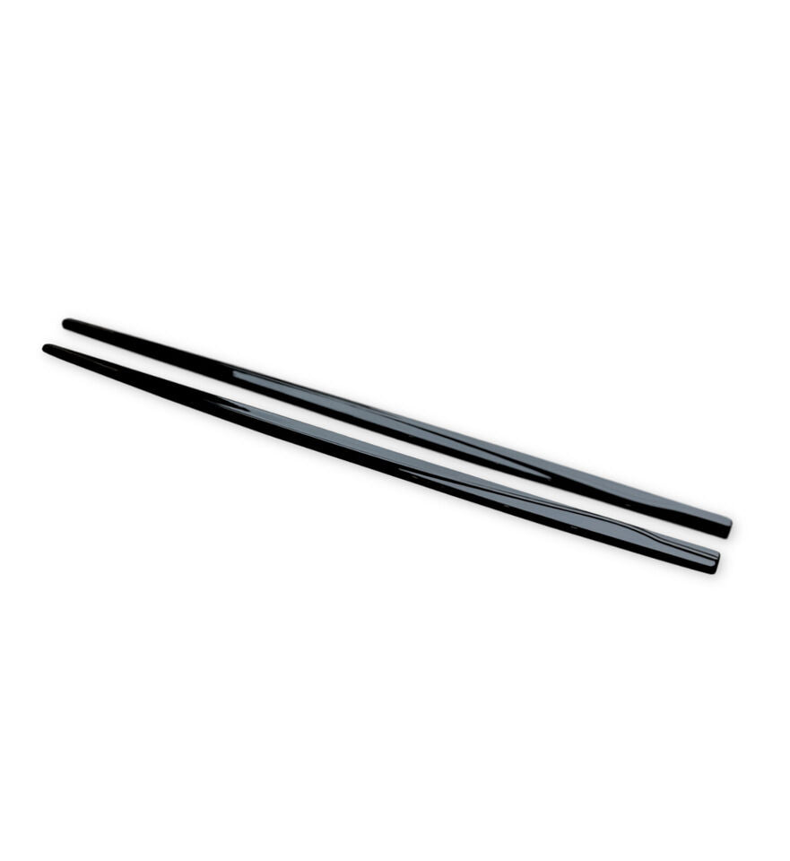 GLOSS BLACK SIDE BLADES EXTENSION M PERFORMANCE FOR BMW 1 2 SERIES F20/21 F22/23