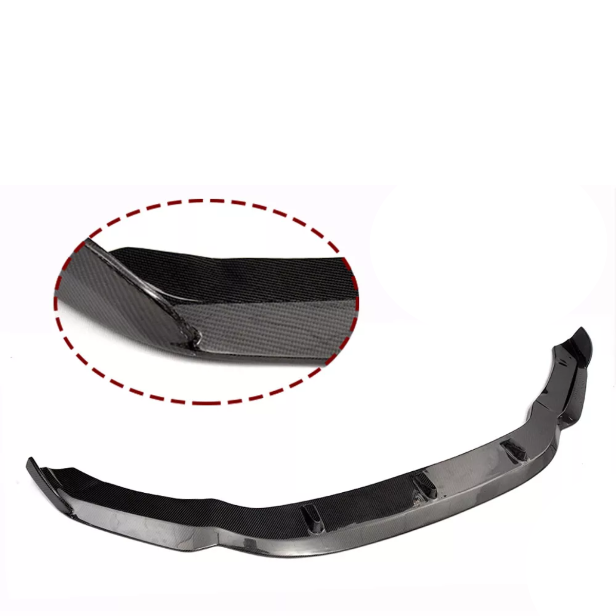 BMW X5M F85 X6M F86 2014 - 2018 CARBON FIBER FRONT BUMPER LIP SPOILER BODY KIT