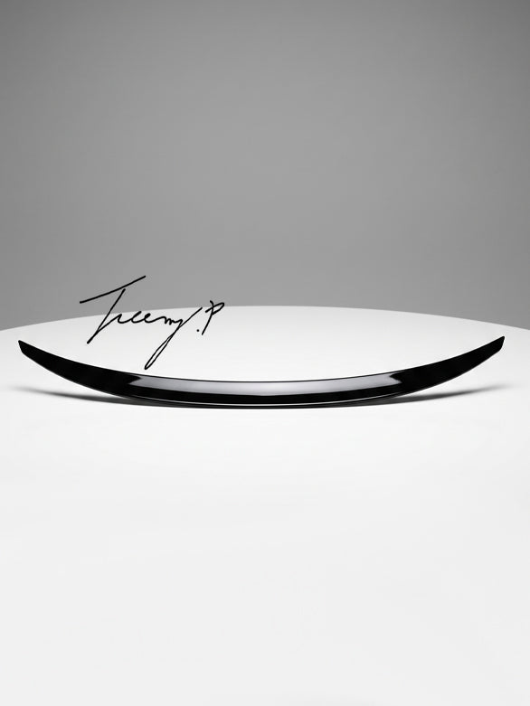 BMW 4 Series F32 gloss black M4 M Sport rear boot spoiler lip