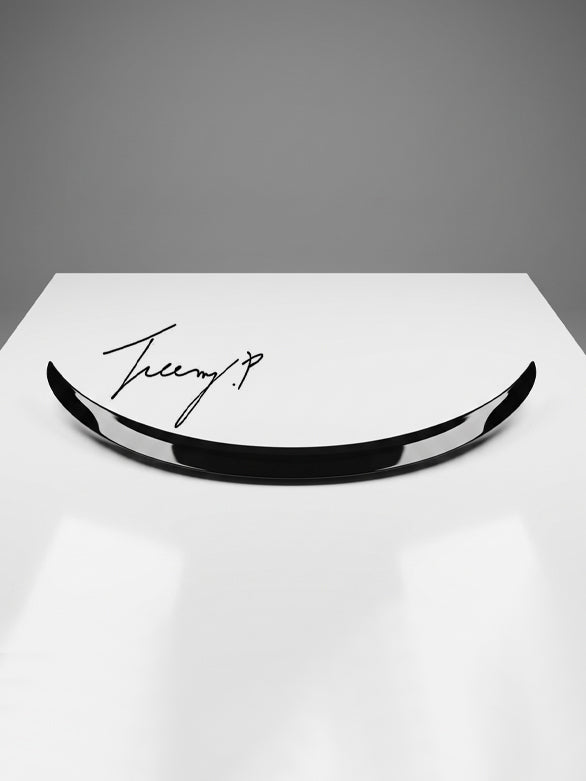 Mercedes CLA C117 gloss black rear boot spoiler