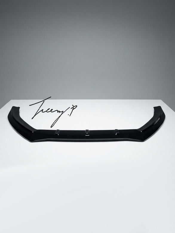 Ford Focus RS Mk3 Mk3.5 2015-2018 front gloss black splitter spoiler lip