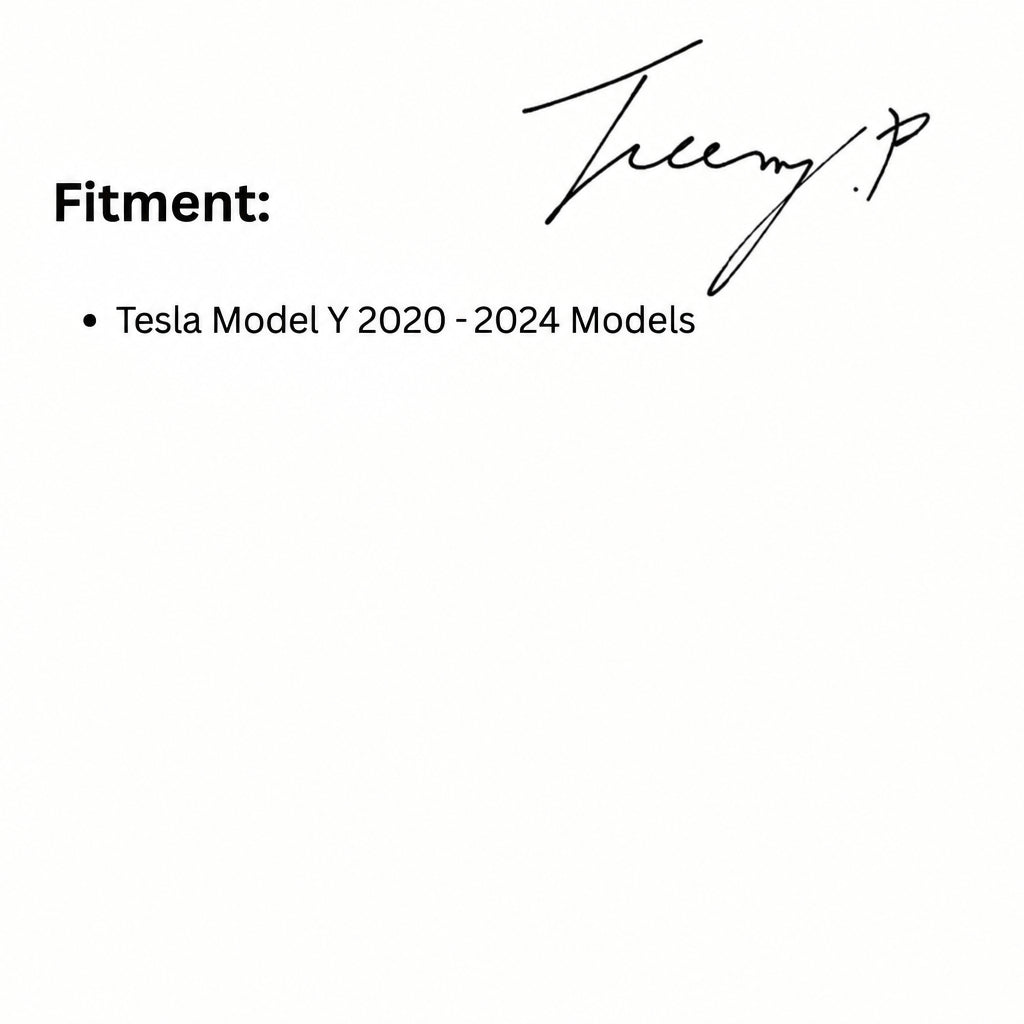 Tesla Model Y 2020 - 2024 Front Lip Rear Diffuser Side Skirts Spoiler Body Kit