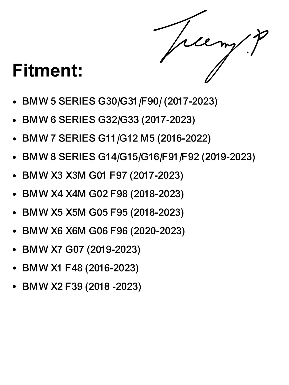 Carbon fiber heated performance steering wheel installed on a 2018-2024 BMW X1/X2 (F39), 5 Series (G30/G31), X3 (G01), X5 (G05), X6 (G06), X7 (G07), or M3 (G80)