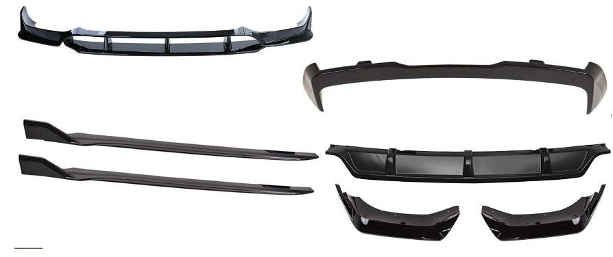 BMW X7 G07 (2019+) FULL BODYKIT BODY KIT FRONT SPLITTER LIP DIFFUSER SIDE SKIRT SPOILER