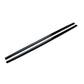  GLOSS BLACK SIDE BLADES EXTENSION M PERFORMANCE FOR BMW 1 2 SERIES F20/21 F22/23