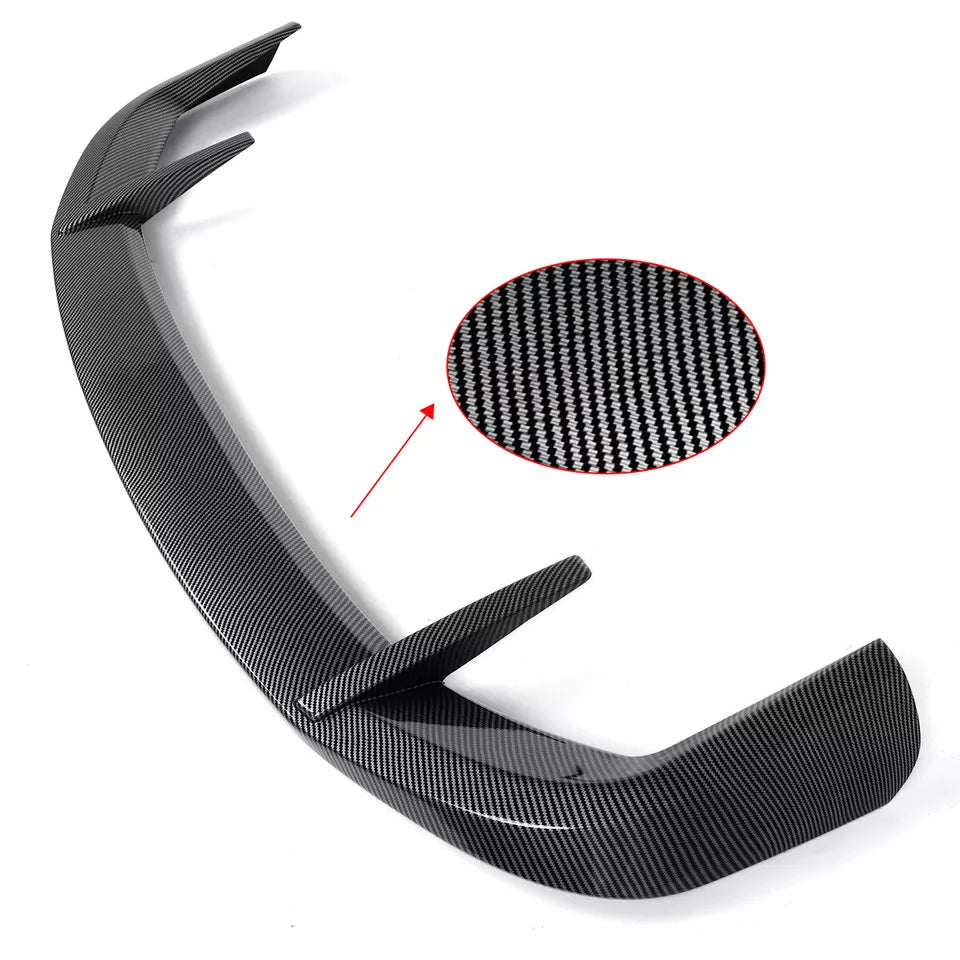 Carbon Look Rear Roof Spoiler Wing Lip For BMW X1 U11 2022-2024 M Performance