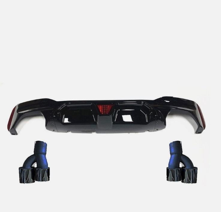 BMW 5 SERIES G30 G31 REAR DIFFUSER BODYKIT 2017-2020