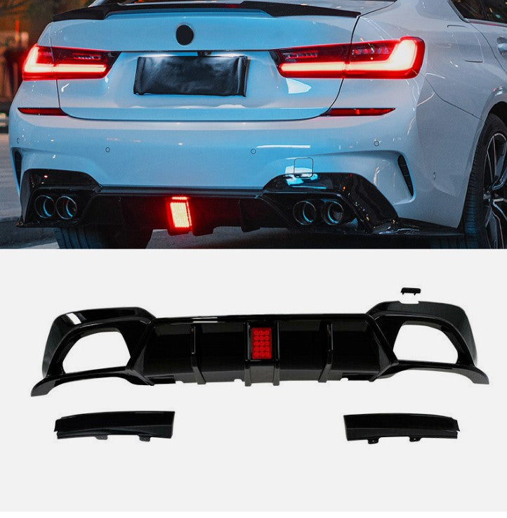 BMW 3 Series G20 M Sport 330i M340i Rear Diffuser (2019-2022)