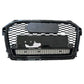 Audi S1 8X 2015 - 2018 RS1 Style Gloss Black Honeycomb Mesh Front Grille