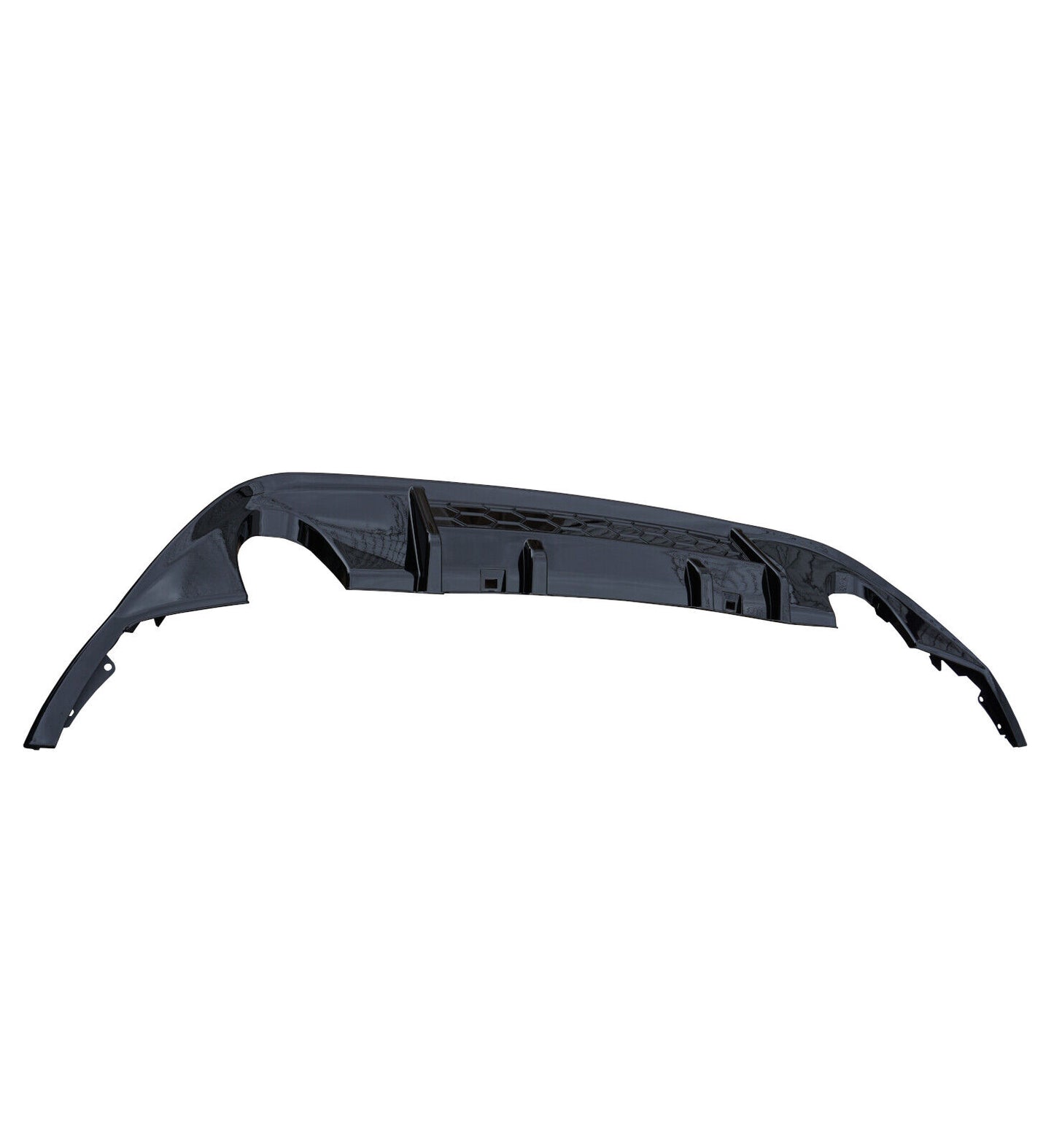 Gloss Black GTI Look Rear Diffuser for VW Golf MK7 R Line (2013-2016)