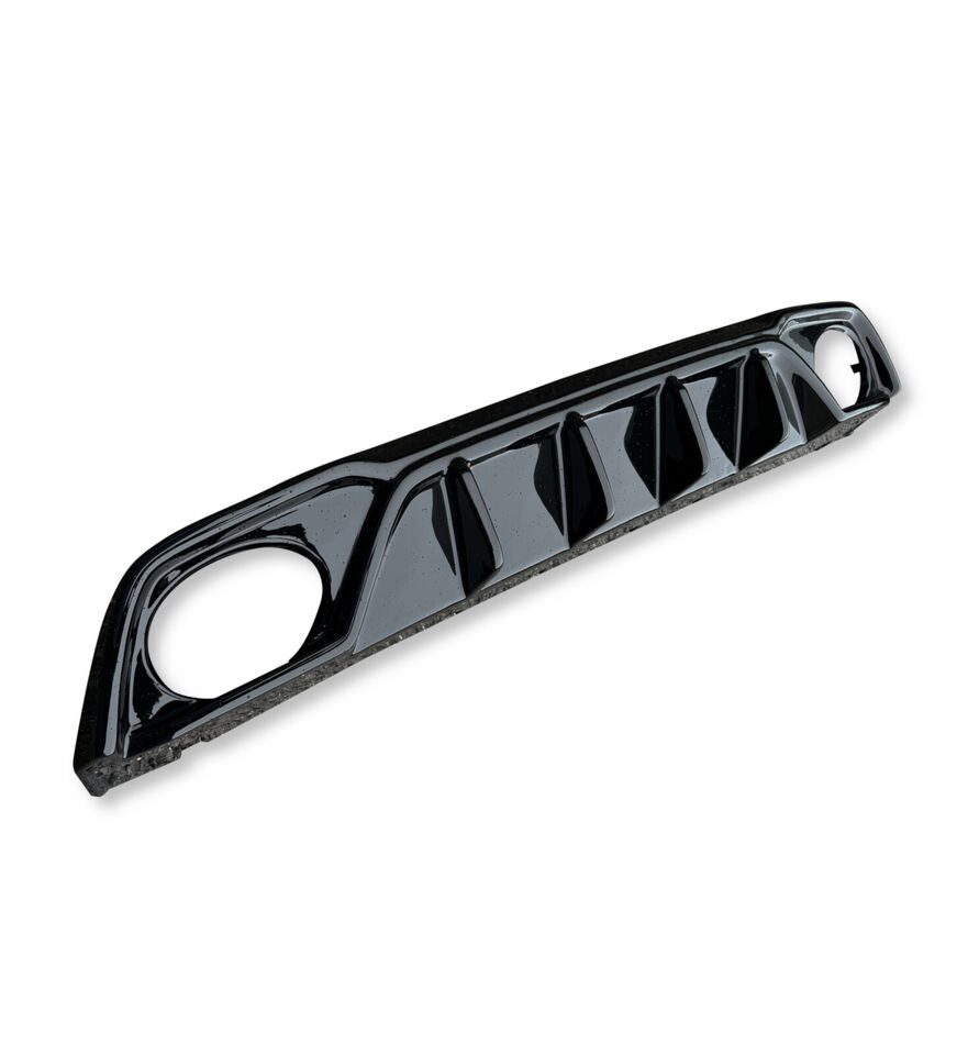 GLOSS BLACK REAR DIFFUSER FOR AUDI RS3 SALOON 8Y 2020+