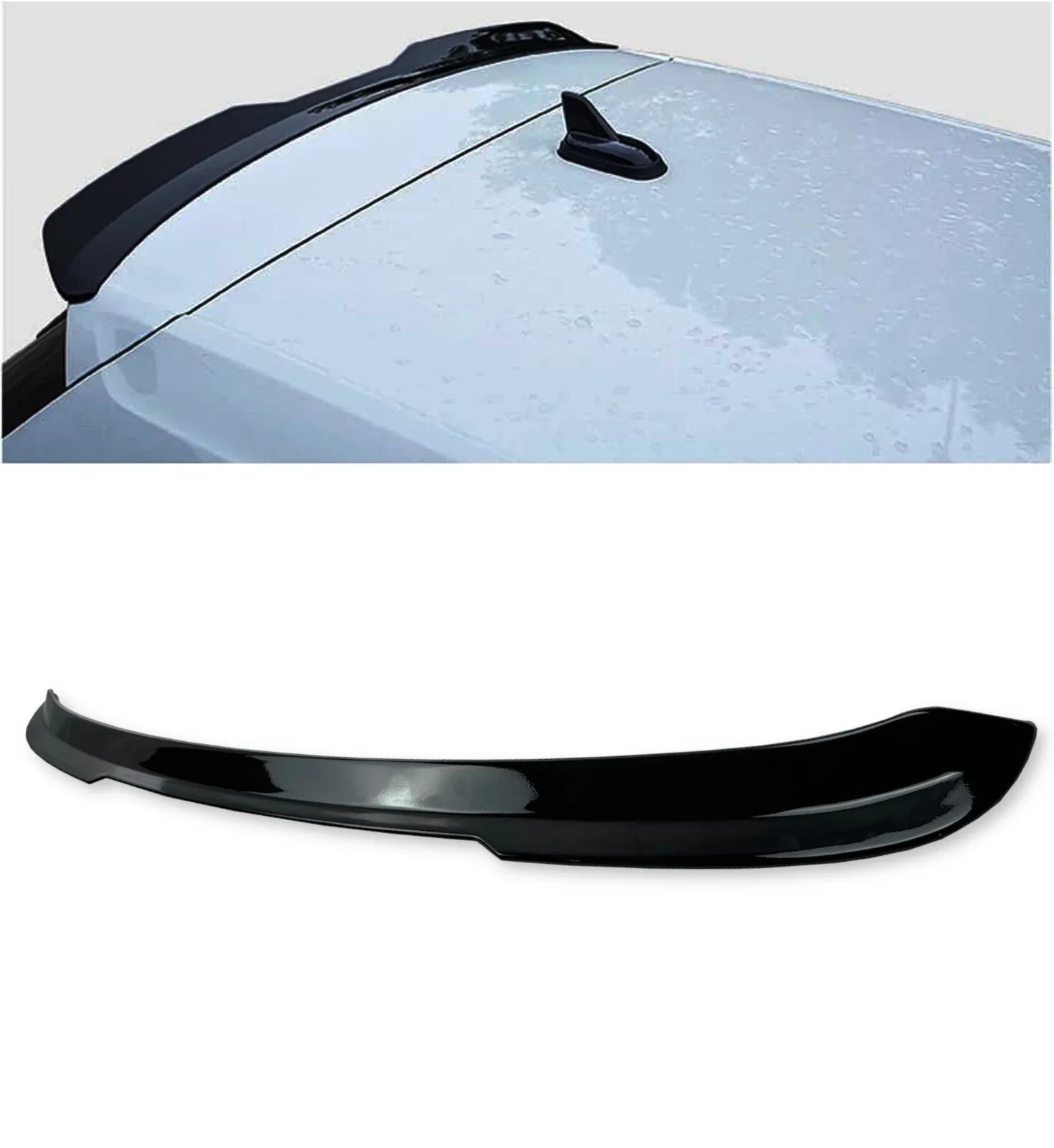 Audi Q5 (2017+) Rear Roof Wing Lip Spoiler - Gloss Black