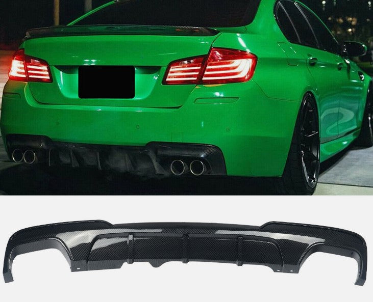 BMW 5 SERIES M SPORT F10 F11 REAR DIFFUSER BODYKIT