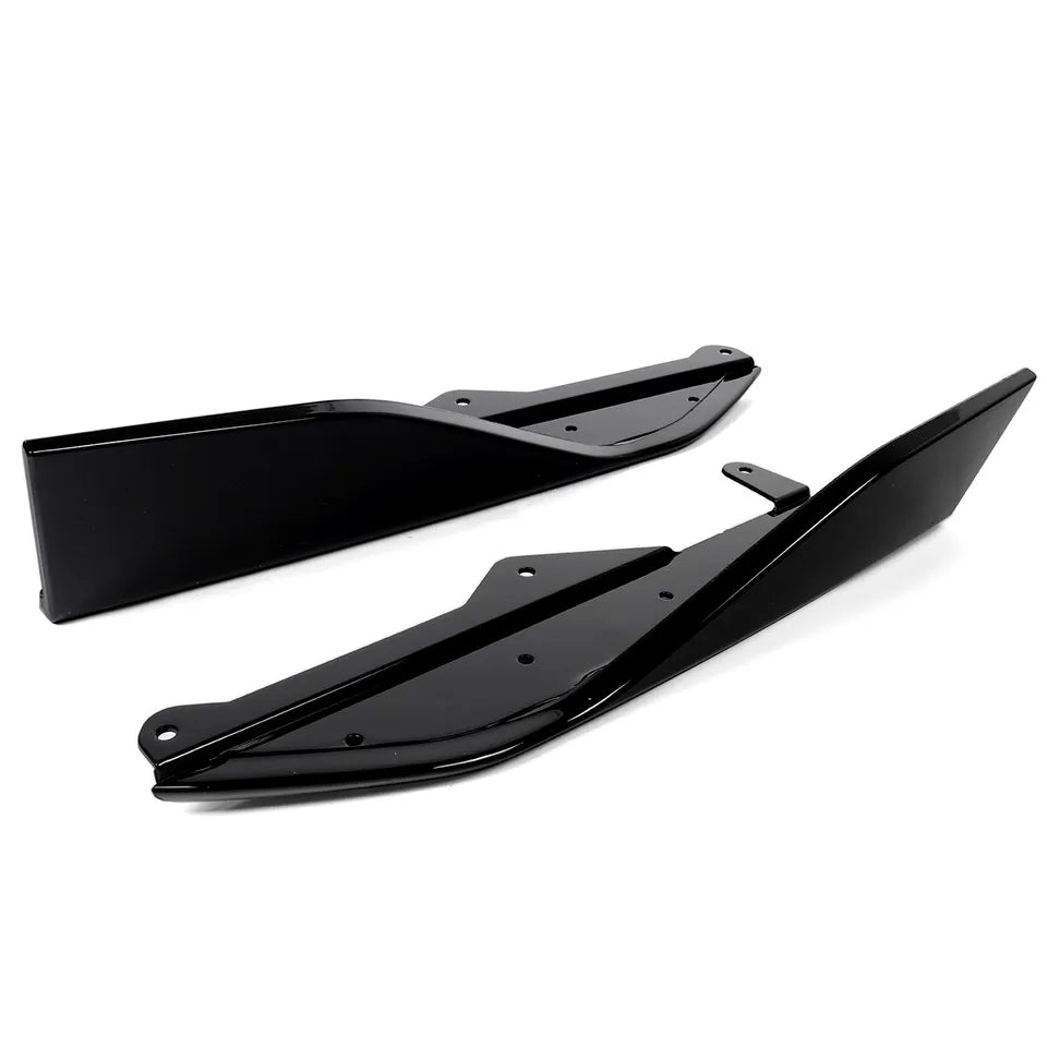 Side Skirt Painted For BMW 2 Series G42 M240I Extension Lip Splitter Kit Black