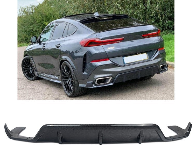 BMW X6 G06 BODYKIT FRONT SPLITTER LIP REAR DIFFUSER SIDE SKIRT (2019-2021)