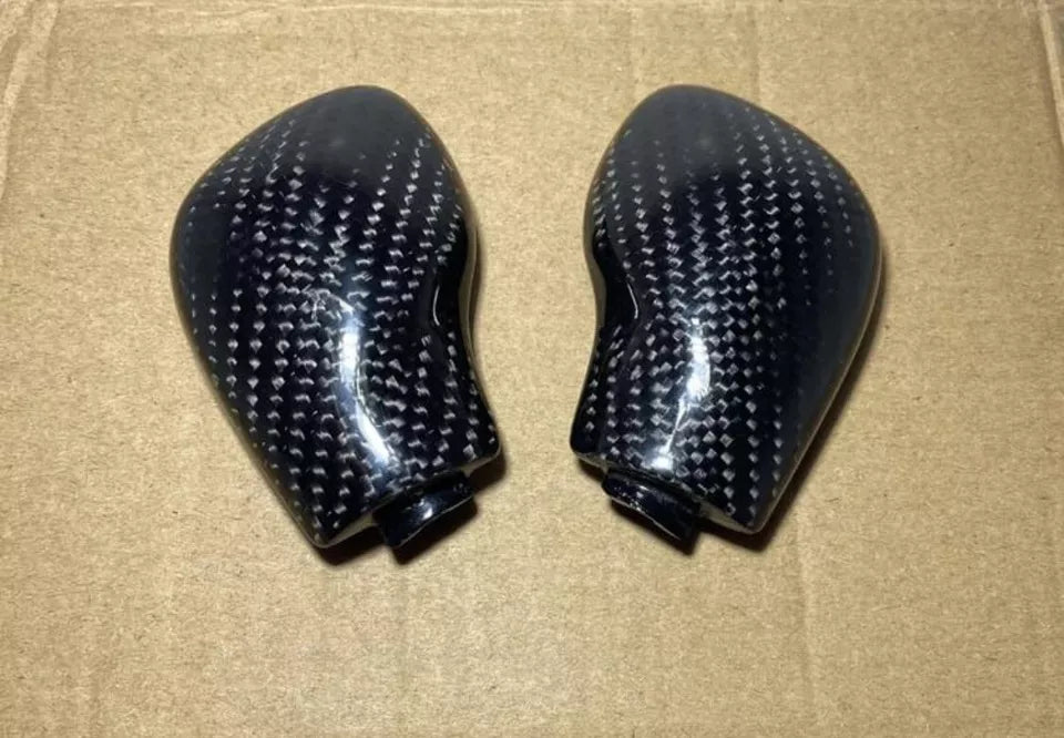 VW Golf MK7 MK7.5 R GTI GTD Carbon Fiber DSG Gear Selector Knob Trim Cover