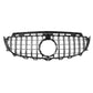 BLACK CHROME FRONT GRILLE GT PANAMERICANA STYLE FOR MERCEDES E-CLASS W213 16-20