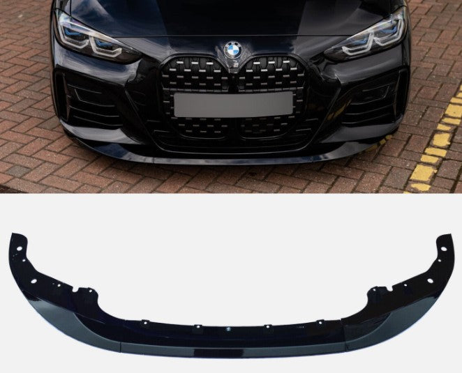 BMW 4 SERIES FRONT SPLITTER SPOILER G22 G23 M SPORT 2020+