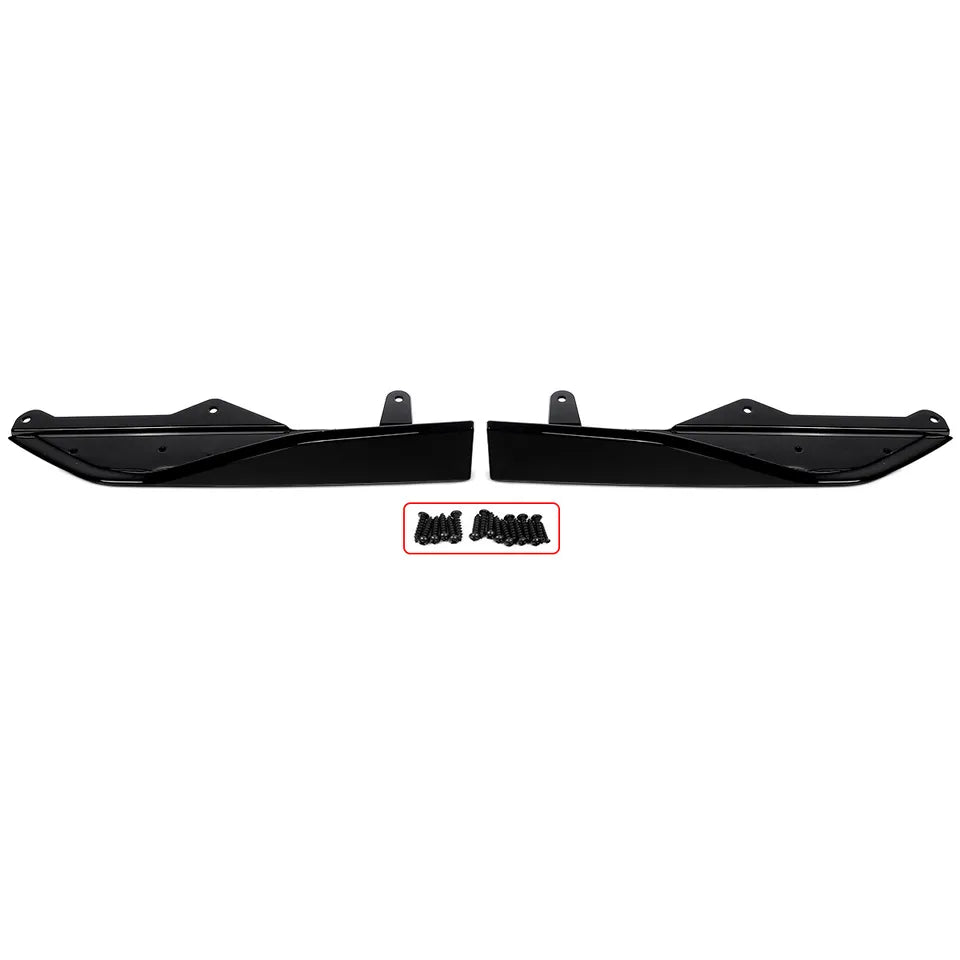 Side Skirt Painted For BMW 2 Series G42 M240I Extension Lip Splitter Kit Black