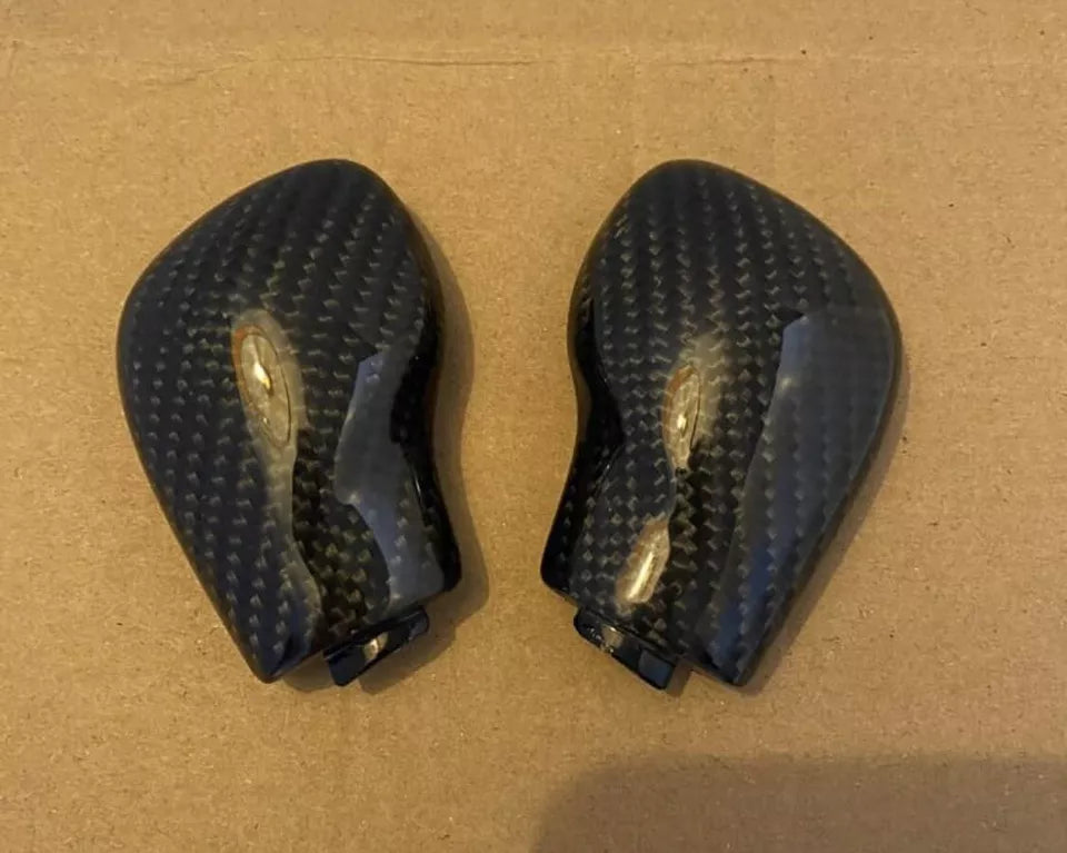 VW Golf MK7 MK7.5 R GTI GTD Carbon Fiber DSG Gear Selector Knob Trim Cover