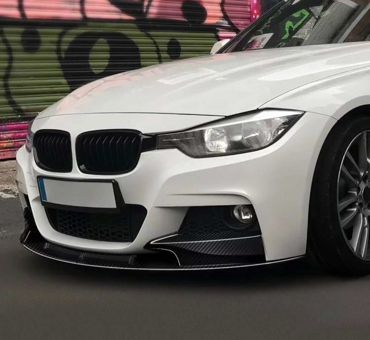 BMW 3 Series F30 M Sport Front Splitter Bodykit 2012-19