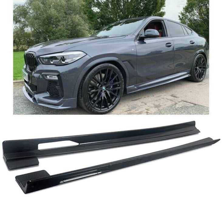 BMW X6 G06 BODYKIT FRONT SPLITTER LIP REAR DIFFUSER SIDE SKIRT (2019-2021)