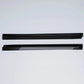 AUDI Q8 S LINE 2018 - 2026 2 PIECE SIDE SKIRT SPLITTERS GLOSS BLACK