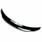 Mercedes C Class W205 (2014-2020) PSM Style Rear Boot Spoiler Lip Gloss Black