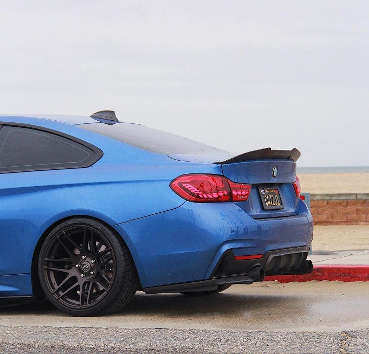 BMW 4 Series F32 & M4 Forza Boot Lip Spoiler Bodykit