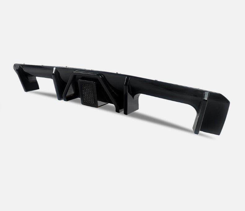 BMW G80 M3 G82 G83 M4 REAR BUMPER DIFFUSER BLACK LED LIGHT