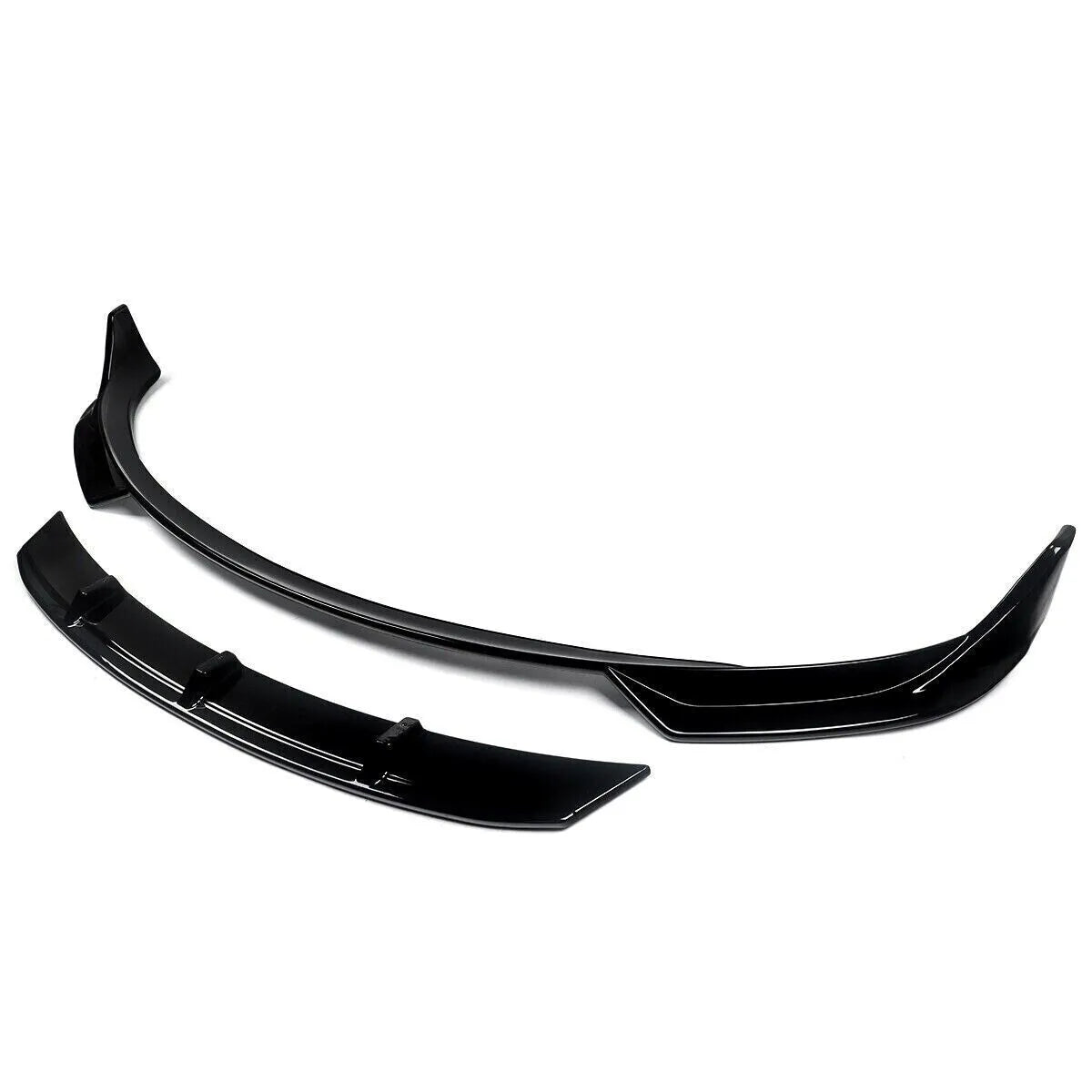 Gloss Black Front Bumper Lip Splitter for Tesla Model 3