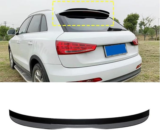 Audi Q3 SUV Rear Roof Spoiler - 99cm Black Wing Lip Spoiler (2013-2018)