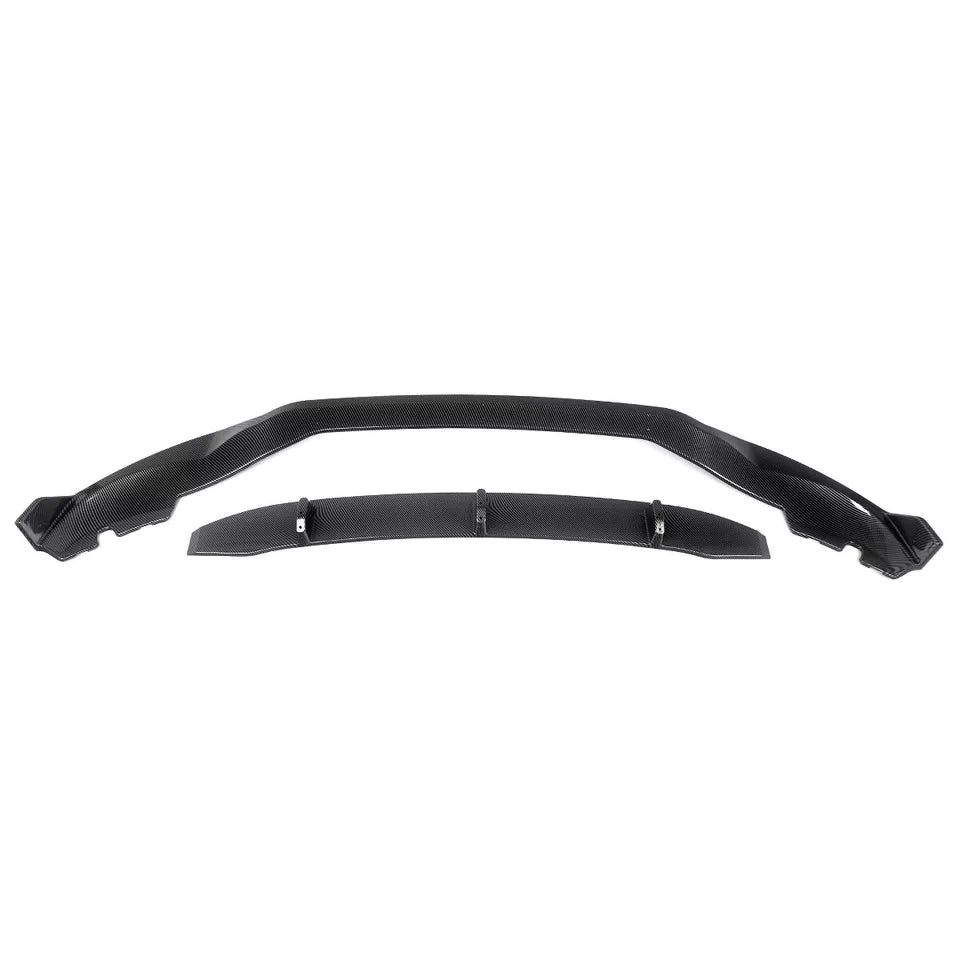  M Performance Style Carbon ABS Front Splitter Kit Spoiler Lip