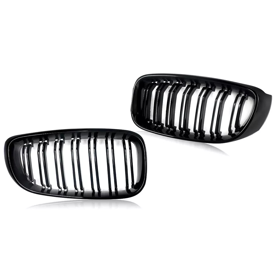  GT Gran Turismo Gloss Black Kidney Twin Grille