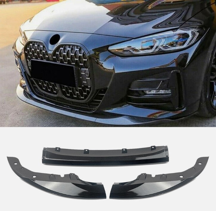 BMW 4 SERIES FRONT SPLITTER SPOILER G22 G23 M SPORT 2020+