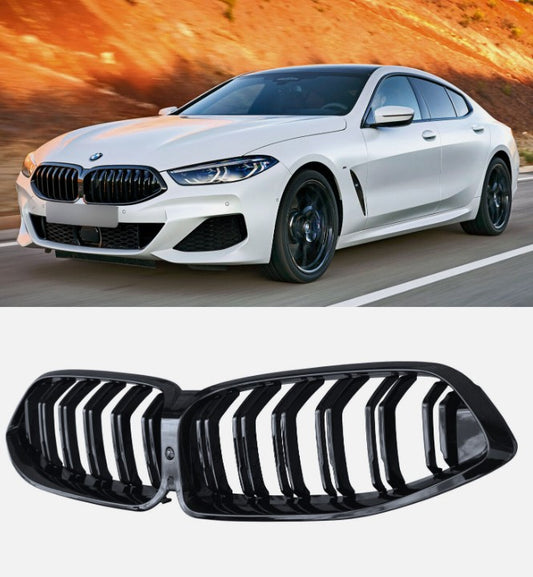 BMW 8 SERIES KIDNEY GRILLE G14 G15 G16 TWIN FRONT KIT 2019+