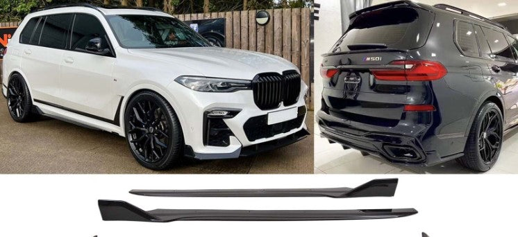 BMW X7 G07 FULL BODYKIT BODY KIT FRONT SPLITTER LIP DIFFUSER SIDE SKIRT SPOILER (2019+)