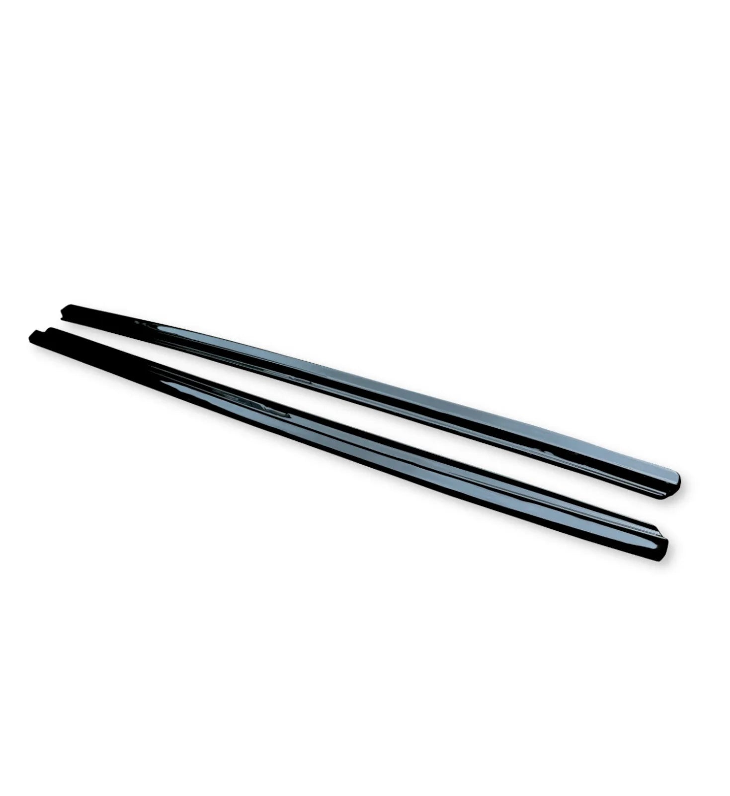 ) Side Skirt Blades (Gloss Black)