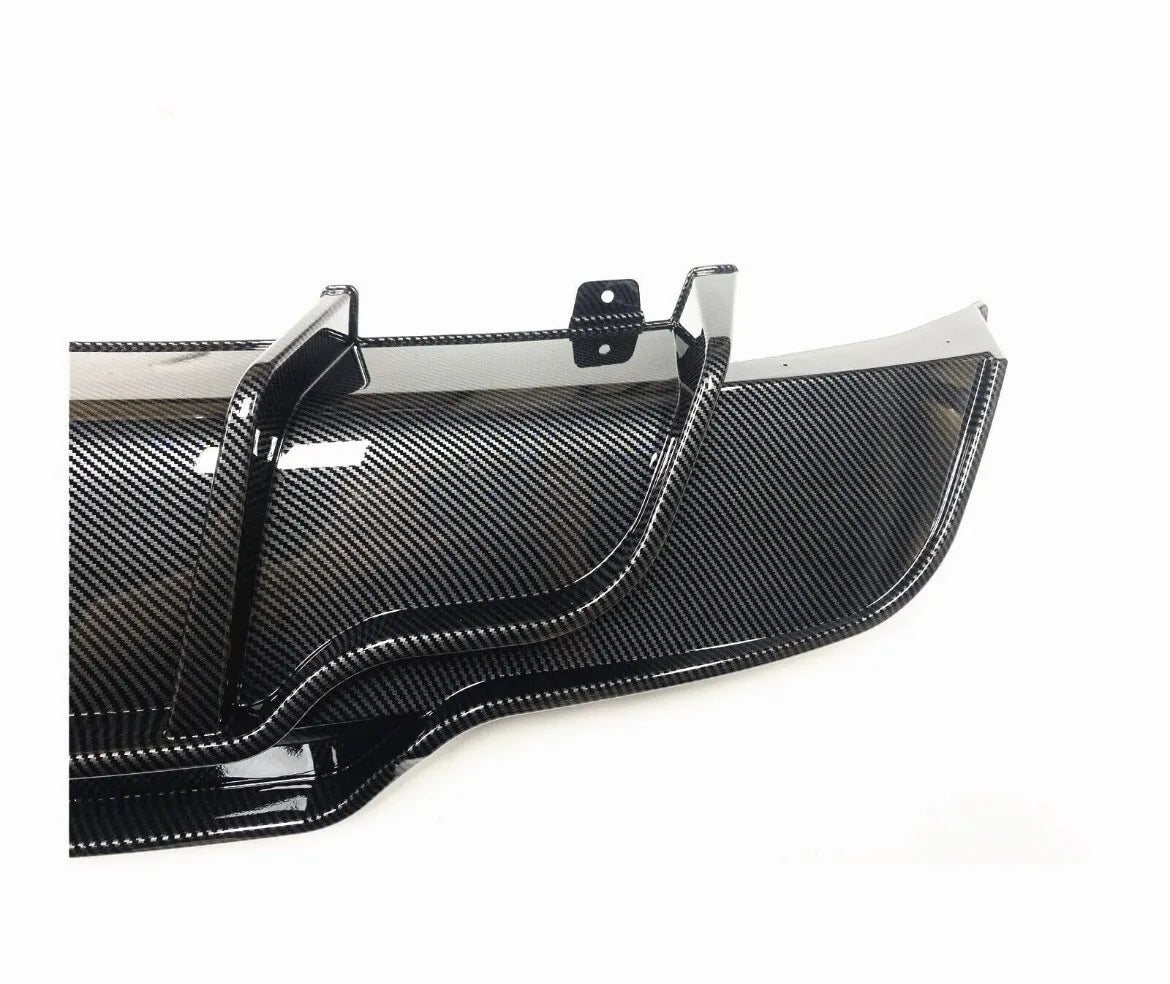 Carbon Rear Bumper Diffuser Body Kit for Tesla Model 3 (2017-2021)