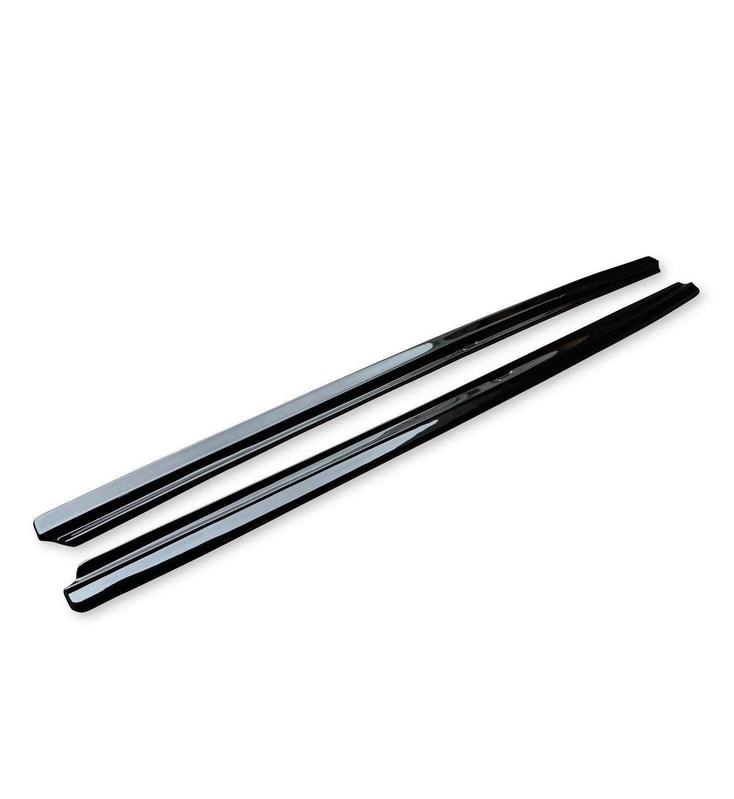 ) Side Skirt Blades (Gloss Black)