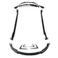 Tesla Model 3 (2017+) Gloss Black Body Kit Front Lip, Diffuser, Side Skirt