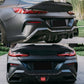 BMW 8 SERIES G16 GRAN COUPE 2019-2023 REAR DIFFUSER CARBON LOOK BODYKIT