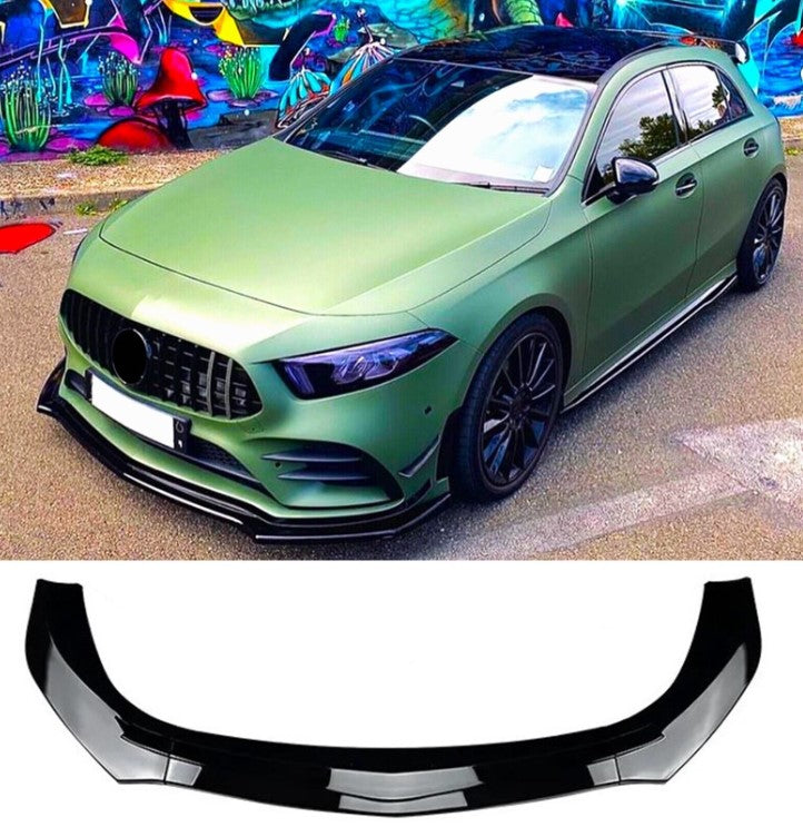 Mercedes A Class A35 A45 AMG Line Front Lip Splitter W176 (2012-2018)