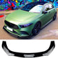 Mercedes A Class W177 (2018-2023) A35 A45 AMG Line Front Lip Splitter Gloss Black