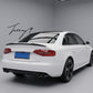 AUDI A4 B8 2013 - 2016 S4 STYLE REAR BOOT SPOILER GLOSS BLACK