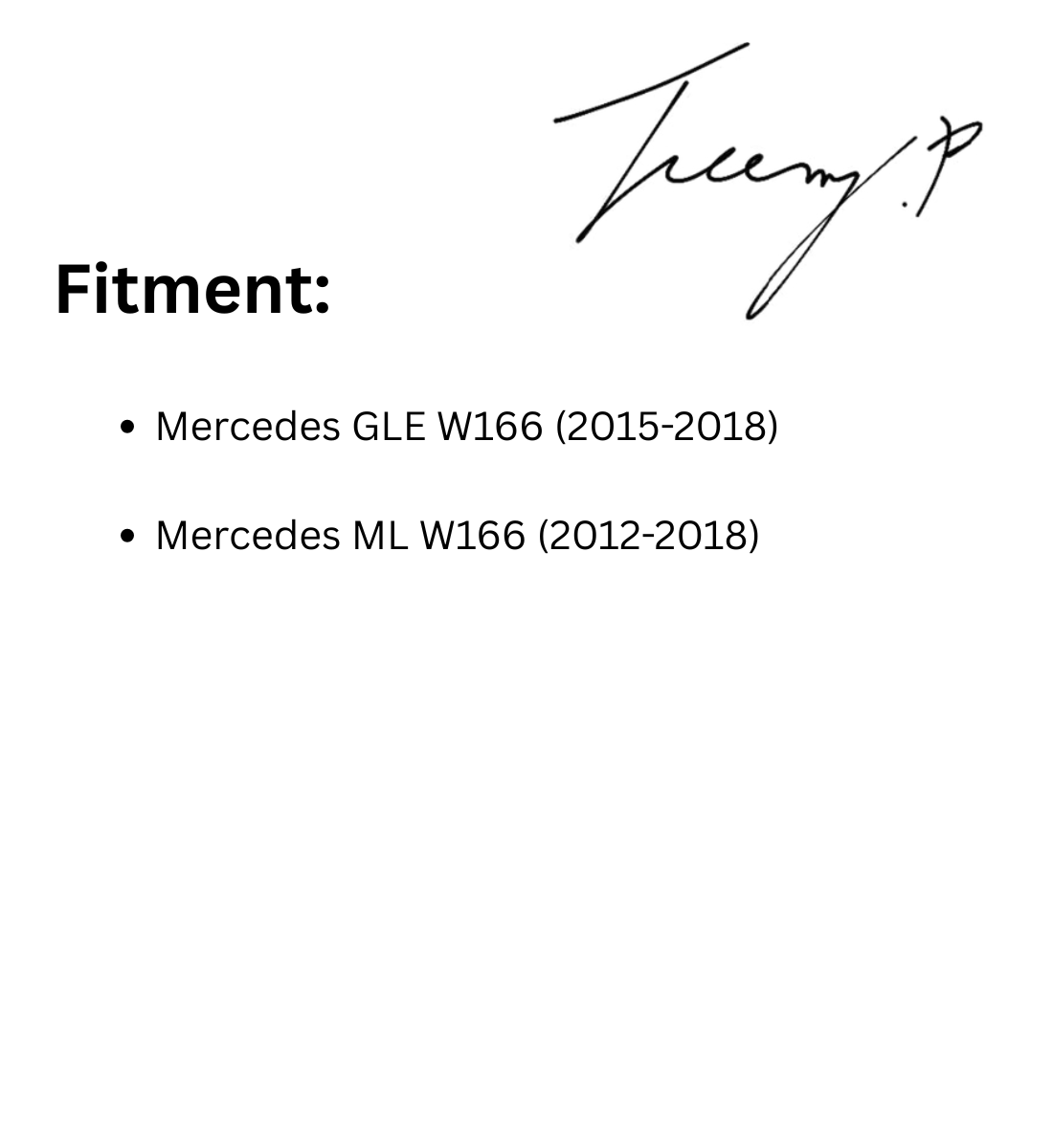 MERCEDES GLE W166 2015 - 2019 OE AMG STYLE RUNNING BOARDS SIDE STEPS