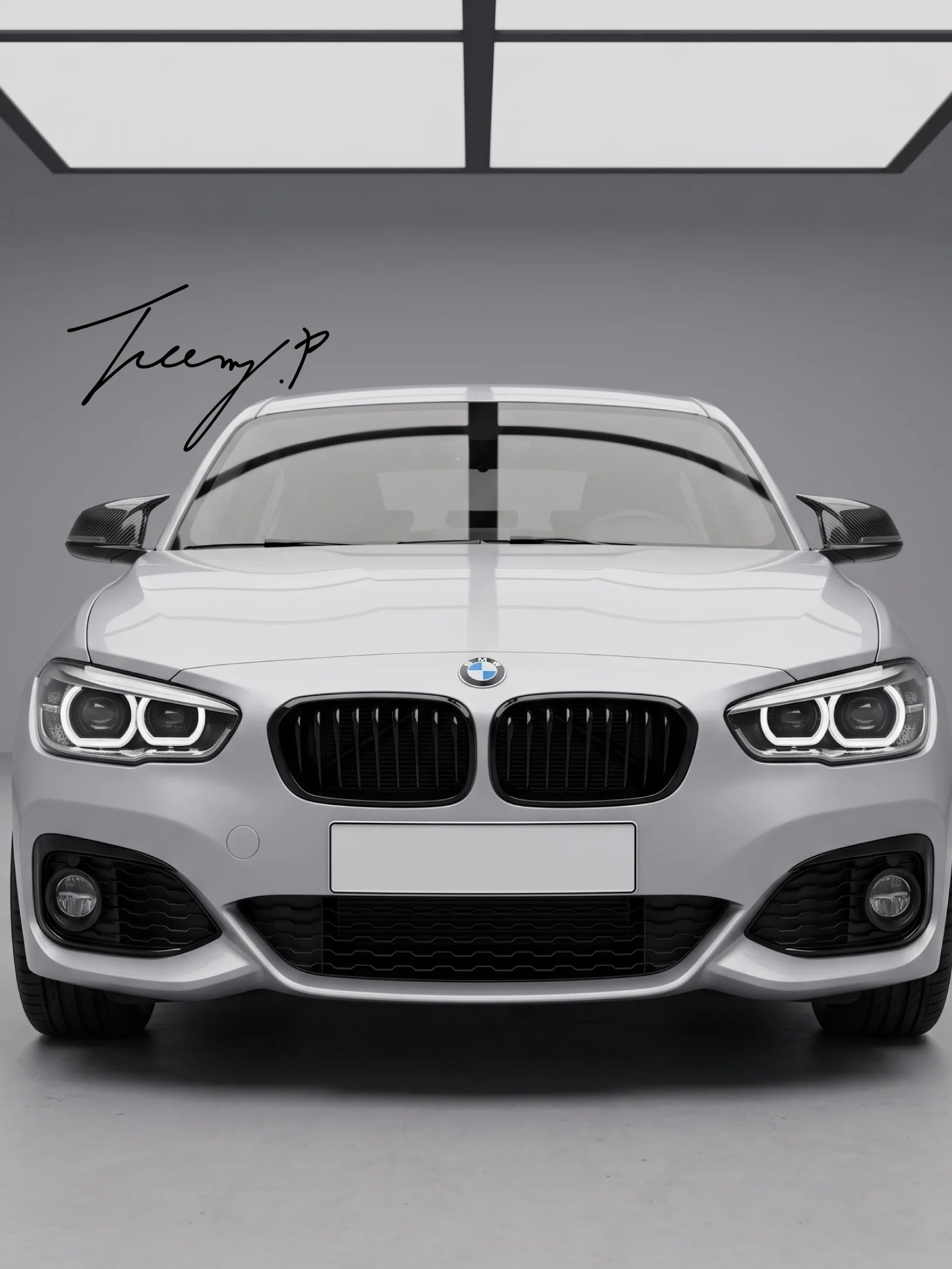 BMW 1 Series F20 F21 2012 – 2019 Carbon Look Mirror Cover Caps