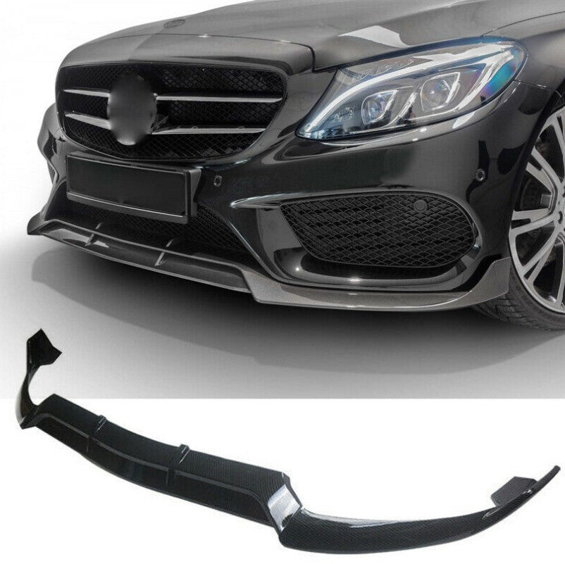 Mercedes C Class W205 OEM Splitter (2014-2019)