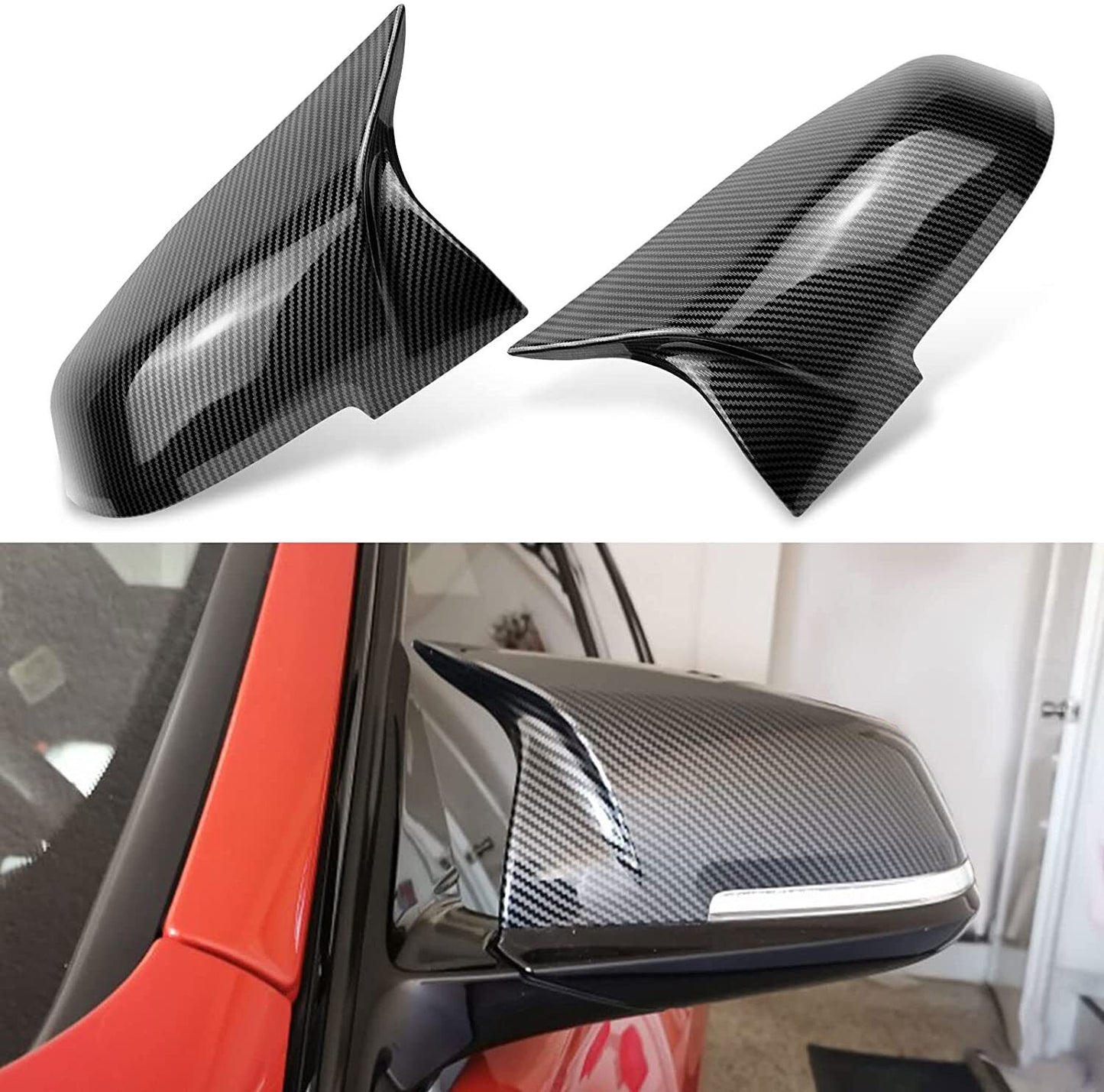 BMW 1 Series F20 F21 M140i Carbon Mirror Covers Caps